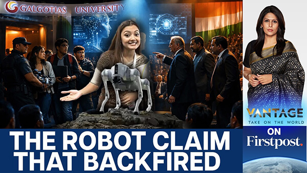 世界AI大会上，印度Galgotias大学拿宇树机器狗当做自研产品给印度的AI发展蒙上阴影